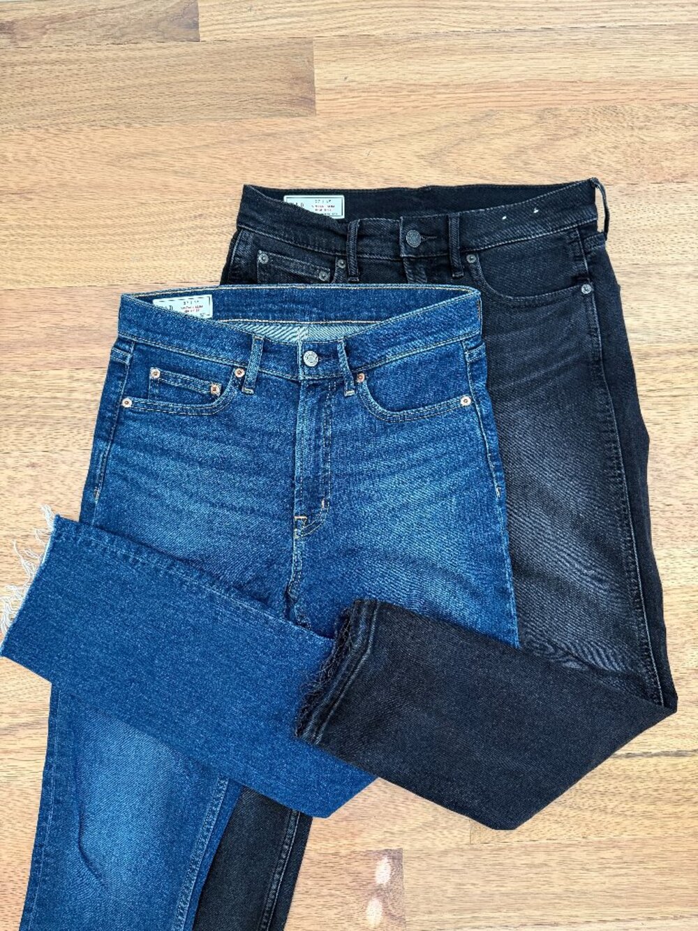 BUNDLE - set of 2 pairs - GAP Vintage Slim High Rise Jeans - Size 27 / 4p